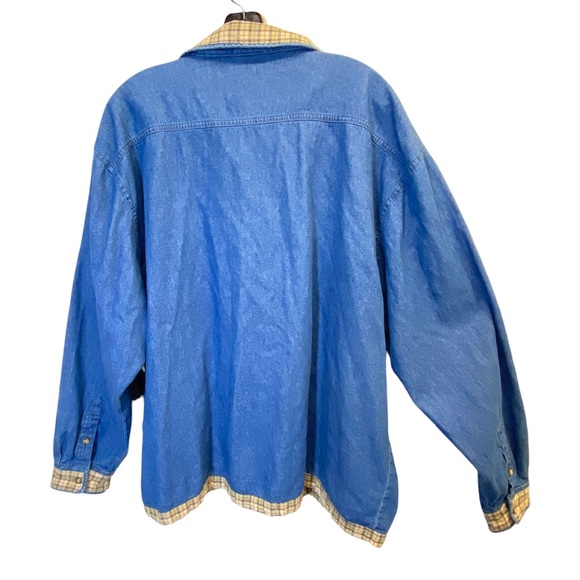 Lighthouse Apparel Vintage Denim Shacket Size XXL - Picture 2 of 15